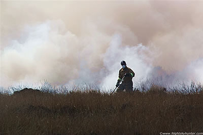 Glenshane Pass Gorse Fire - April 26th 2011